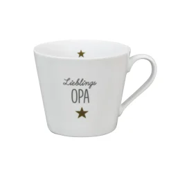 Krasilnikoff Becher, Tassen & Cups|Geschirr & Tischdeko Skandinavisch-Happy Cup Lieblings Opa
