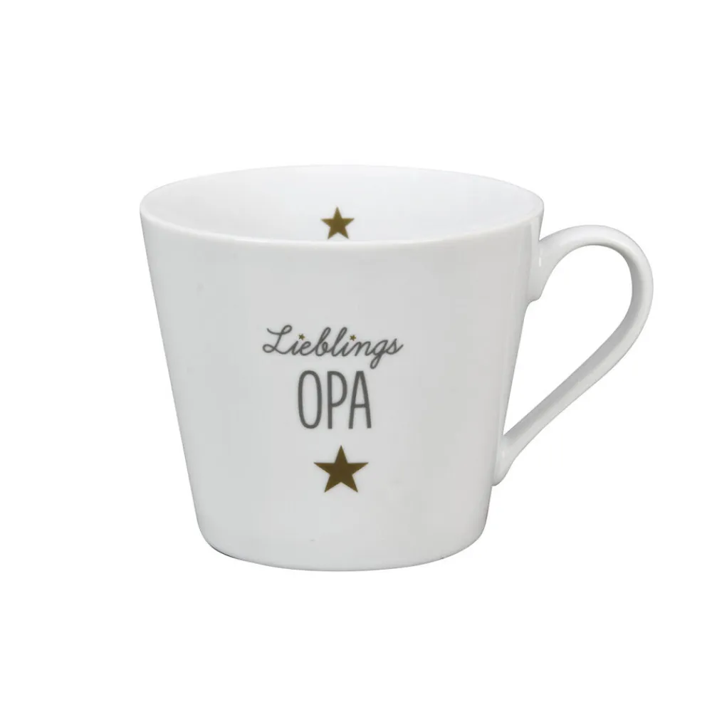 Krasilnikoff Becher, Tassen & Cups|Geschirr & Tischdeko Skandinavisch-Happy Cup Lieblings Opa