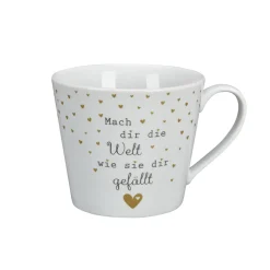 Krasilnikoff Becher, Tassen & Cups|Geschirr & Tischdeko Skandinavisch-Happy Cup, Mach dir die Welt, wie sie dir gefällt