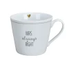 Krasilnikoff Becher, Tassen & Cups|Geschirr & Tischdeko Skandinavisch-Happy Cup Mrs Always Right