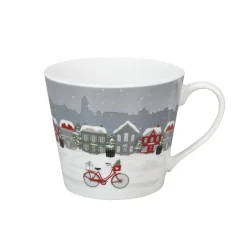 Krasilnikoff Becher, Tassen & Cups|Geschirr & Tischdeko Skandinavisch-Happy Cup, Riding in the City Bike