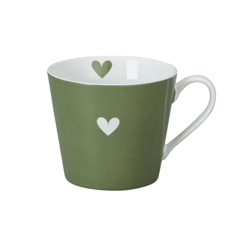 Krasilnikoff Becher, Tassen & Cups|Geschirr & Tischdeko Skandinavisch-Happy Cup Tasse Colorful Heart