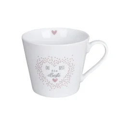 Krasilnikoff Becher, Tassen & Cups|Geschirr & Tischdeko Skandinavisch-Happy Cup Tasse mit Henkel Du bist die Beste