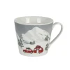 Krasilnikoff Becher, Tassen & Cups|Geschirr & Tischdeko Skandinavisch-Happy Cup Tasse, Caravan in the snow