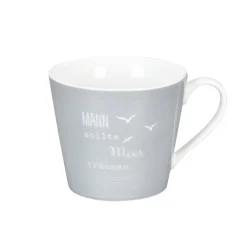 Krasilnikoff Becher, Tassen & Cups|Geschirr & Tischdeko Skandinavisch-Happy Cup Tasse, Man sollte Meer träumen