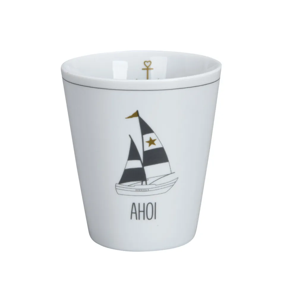 Krasilnikoff Becher, Tassen & Cups|Geschirr & Tischdeko Skandinavisch-Happy Mug Ahoi