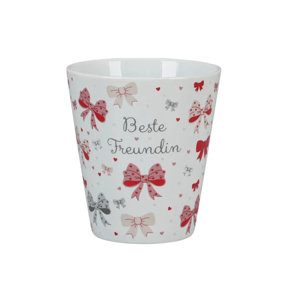 Krasilnikoff Becher, Tassen & Cups|Geschirr & Tischdeko Skandinavisch-Happy Mug Becher Beste Freundin