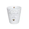 Krasilnikoff Becher, Tassen & Cups|Geschirr & Tischdeko Skandinavisch-Happy Mug Becher Die Antwort auf alles ist Liebe