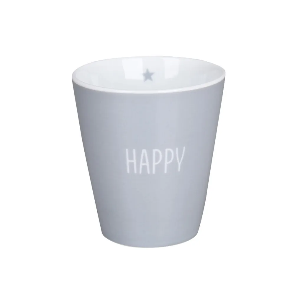 Krasilnikoff Becher, Tassen & Cups|Geschirr & Tischdeko Skandinavisch-Happy Mug Becher Happy