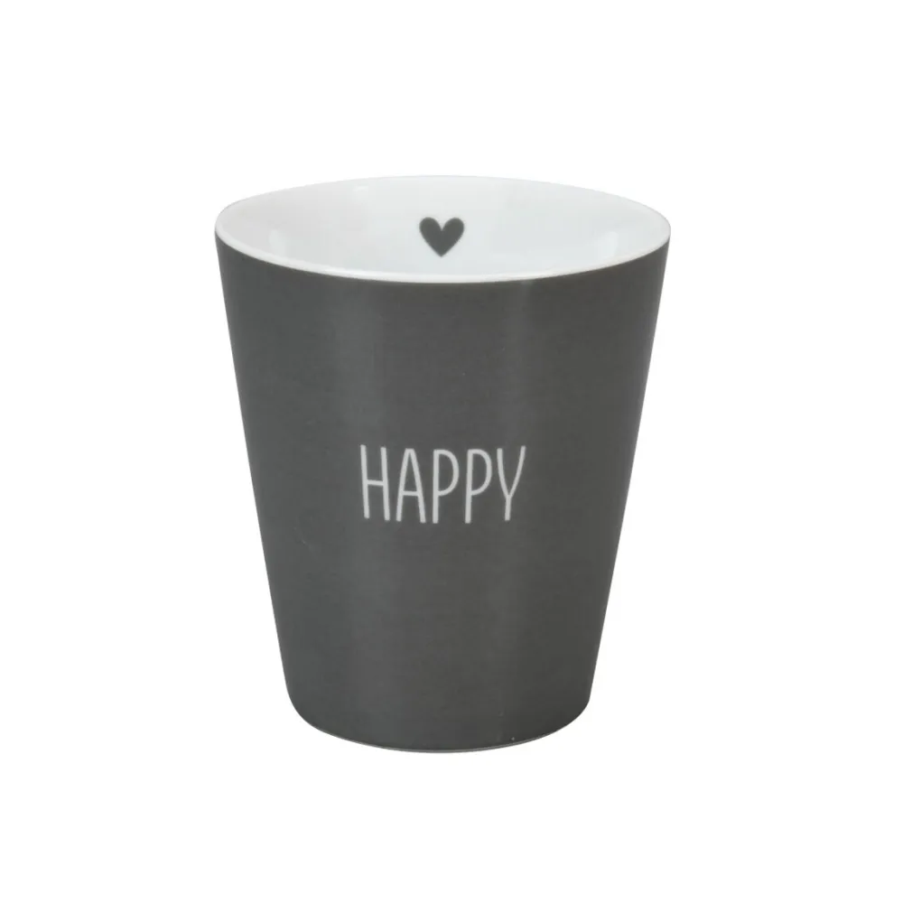 Krasilnikoff Becher, Tassen & Cups|Geschirr & Tischdeko Skandinavisch-Happy Mug Becher Happy