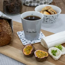 Krasilnikoff Becher, Tassen & Cups|Geschirr & Tischdeko Skandinavisch-Happy Mug Becher PAPA ist der Beste