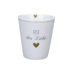 Krasilnikoff Weihnachtsdeko|Becher, Tassen & Cups-Happy Mug Becher Fest der Liebe