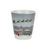 Krasilnikoff Weihnachtsdeko|Becher, Tassen & Cups-Happy Mug Becher Santa in the Sky