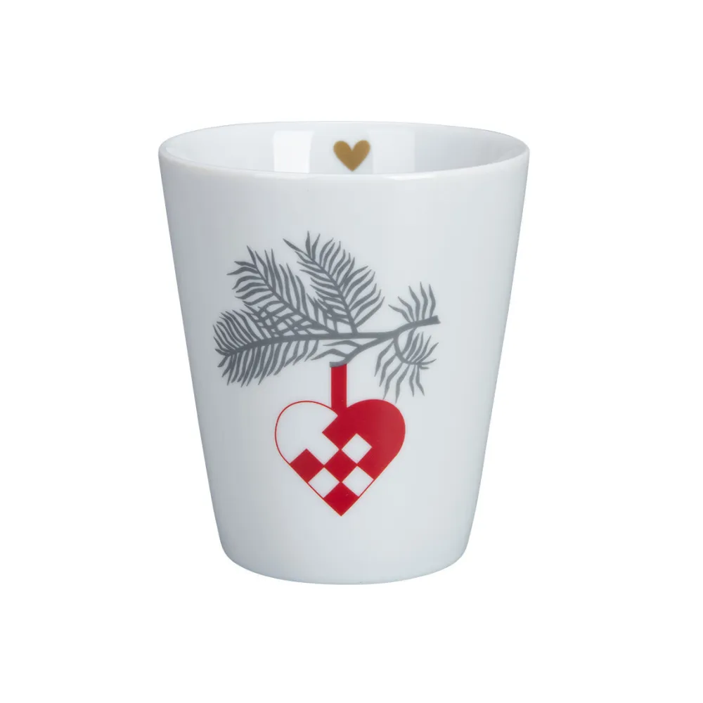 Krasilnikoff Weihnachtsdeko|Becher, Tassen & Cups-Happy Mug Christmas Heart