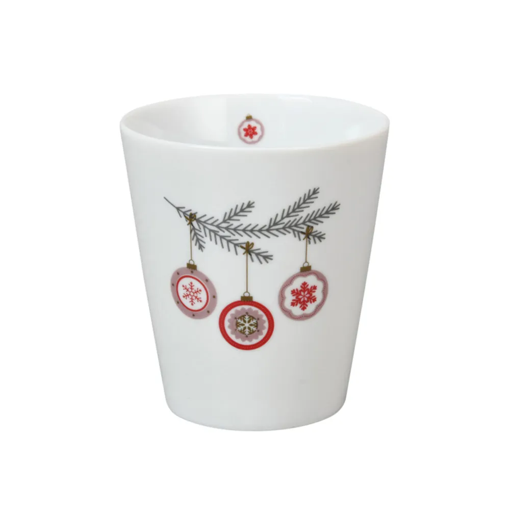 Krasilnikoff Weihnachtsdeko|Becher, Tassen & Cups-Happy Mug Christmas Ornaments