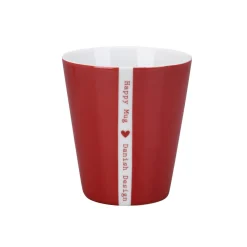 Krasilnikoff Weihnachtsdeko|Becher, Tassen & Cups-Happy Mug Colourful Heart