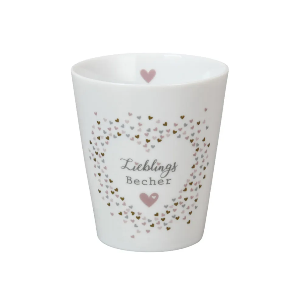 Krasilnikoff Geschirr & Tischdeko Skandinavisch|Becher, Tassen & Cups-Happy Mug, Lieblingsbecher