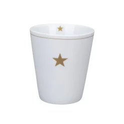 Krasilnikoff Becher, Tassen & Cups|Geschirr & Tischdeko Skandinavisch-Happy Mug Star aus Porzellan
