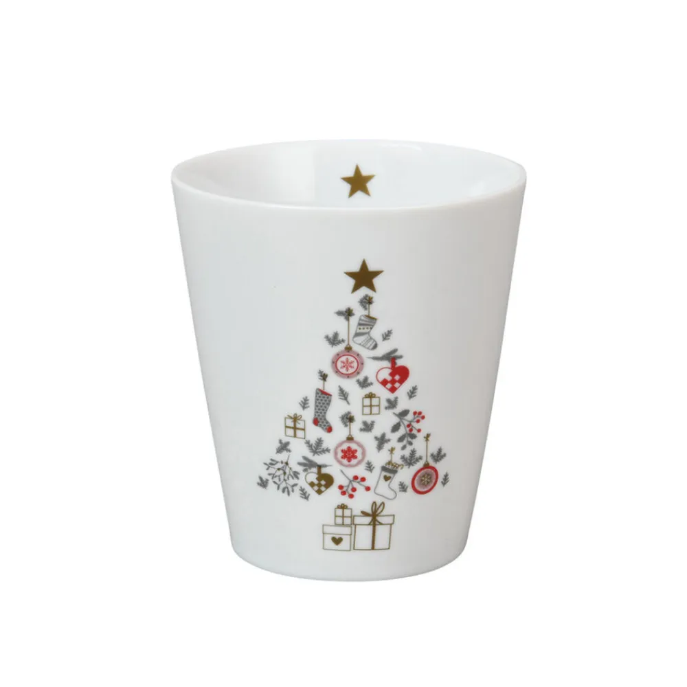 Krasilnikoff Weihnachtsdeko|Becher, Tassen & Cups-Happy Mug Weihnachtsbecher Christmas Tree