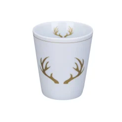 Krasilnikoff Weihnachtsdeko|Becher, Tassen & Cups-Happy Mug Winter Lodge