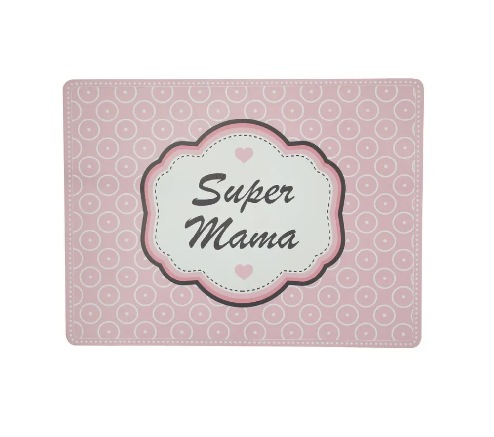 Krasilnikoff Tischsets|Geschirr & Tischdeko Skandinavisch-Platzset Super Mama