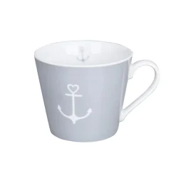 Krasilnikoff Geschirr & Tischdeko Skandinavisch|Becher, Tassen & Cups-Tasse Happy Cup Anchor