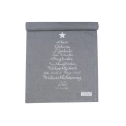 Krasilnikoff Weihnachtsdeko-Tischläufer Christmas Words