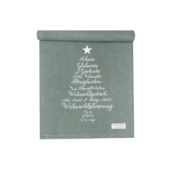 Krasilnikoff Weihnachtsdeko-Tischläufer Christmas Words