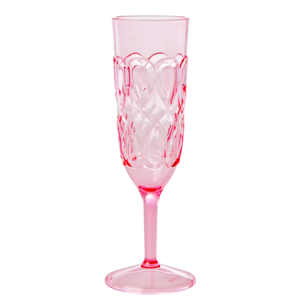 RICE Trinkgläser|Geschirr & Tischdeko Skandinavisch-Acryl Champagner Glass