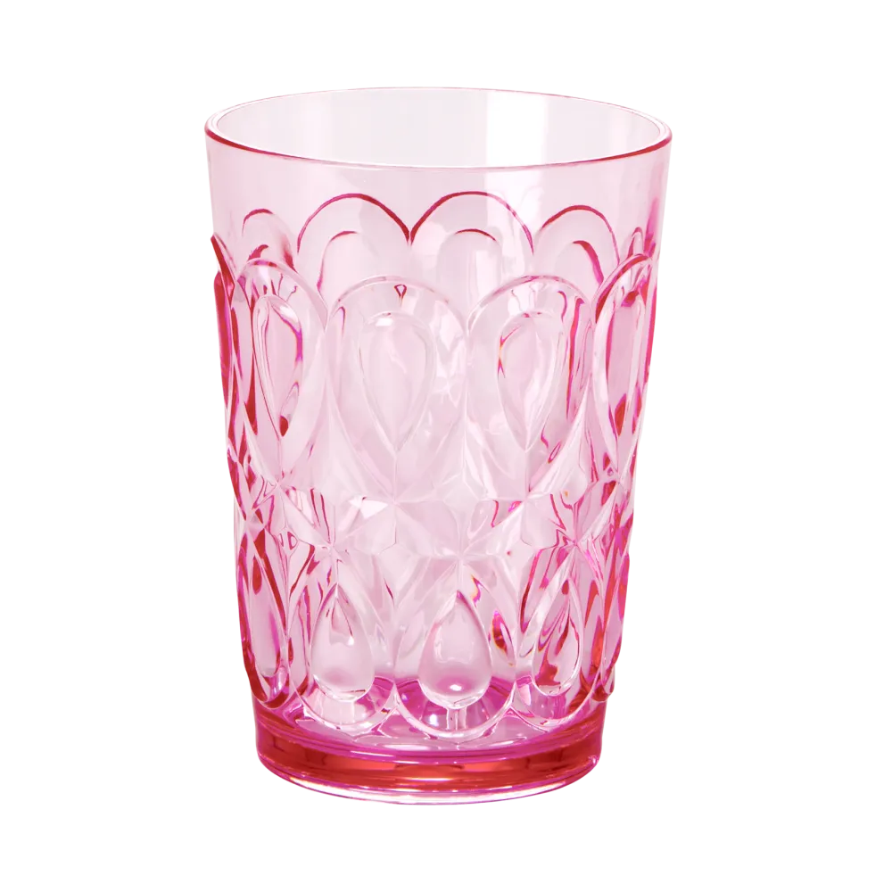 RICE Trinkgläser|Geschirr & Tischdeko Skandinavisch-Acryl Trinkglas Swirl