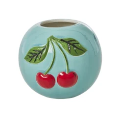 RICE Vasen-Handbemalte Keramik Vase Kirsche