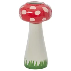 RICE Vasen-Handbemalte Pilz Keramik Vase