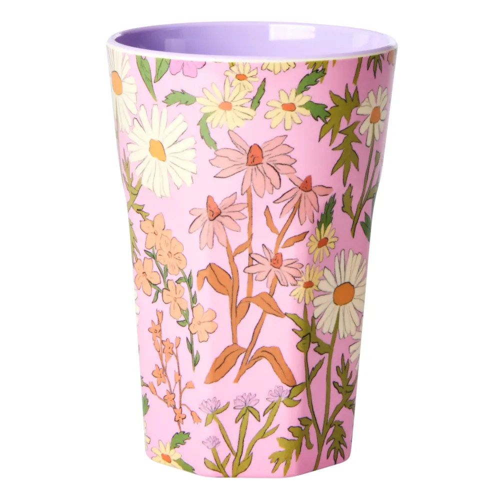 RICE Becher, Tassen & Cups|Geschirr & Tischdeko Skandinavisch-Hoher Becher Daisy Dearest