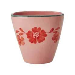 RICE Becher, Tassen & Cups|Geschirr & Tischdeko Skandinavisch-Keramik Becher Handbemalt Blumenmuster