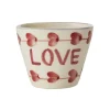 RICE Geschirr & Tischdeko Skandinavisch|Becher, Tassen & Cups-Keramik Espressotasse Handgemacht LOVE