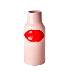 RICE Vasen-Keramik Vase Lipstick