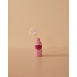 RICE Vasen-Kleine Keramik Vase Lipstick