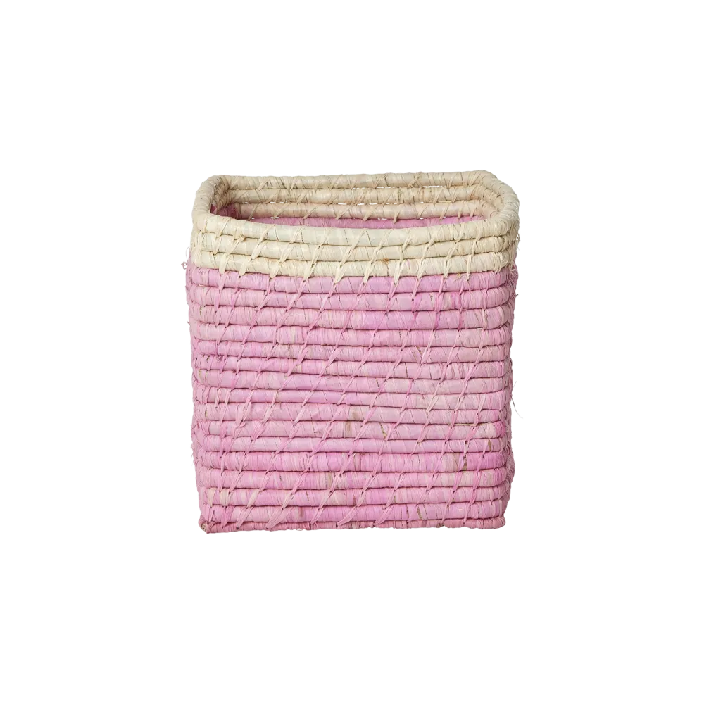 RICE Körbe-Kleiner Raffia Korb