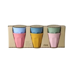 RICE Becher, Tassen & Cups|Geschirr & Tischdeko Skandinavisch-Medium Melamin Becher 6er All you need is love