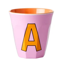 RICE Becher, Tassen & Cups|Geschirr & Tischdeko Skandinavisch-Melamin Becher Buchstaben