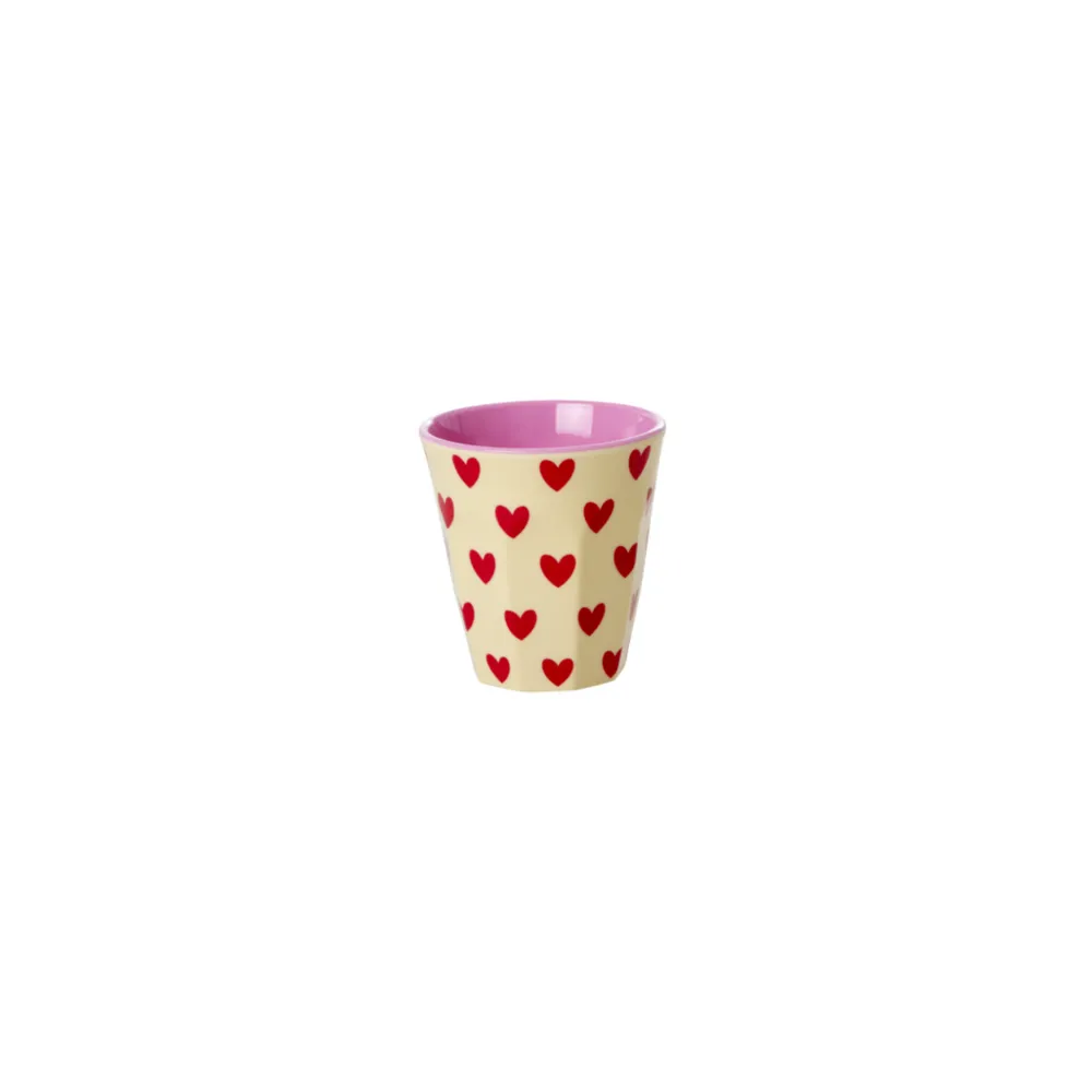 RICE Becher, Tassen & Cups|Geschirr & Tischdeko Skandinavisch-Melamin Becher Darling Hearts
