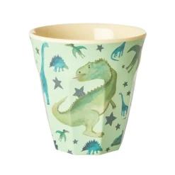 RICE Becher, Tassen & Cups|Geschirr & Tischdeko Skandinavisch-Melamin Becher Dinosaurs Print