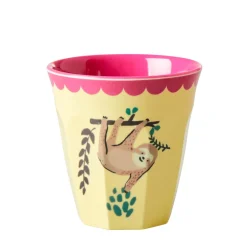 RICE Becher, Tassen & Cups|Geschirr & Tischdeko Skandinavisch-Melamin Becher 6er-Set Funky Prints Pink