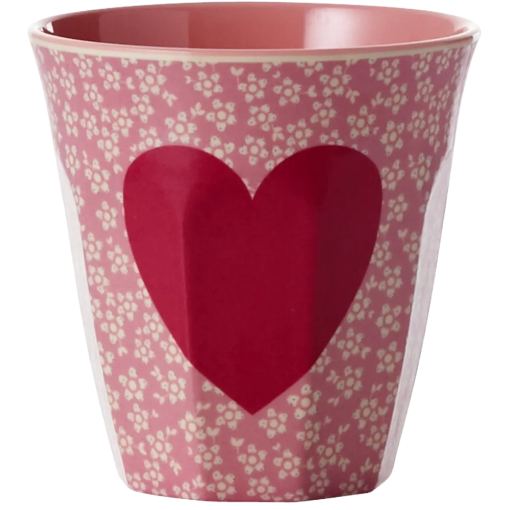 RICE Becher, Tassen & Cups|Geschirr & Tischdeko Skandinavisch-Melamin Becher Herz
