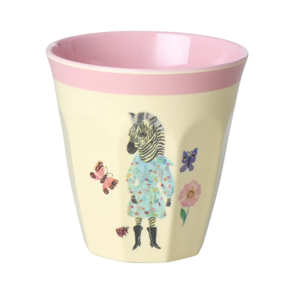 RICE Becher, Tassen & Cups|Geschirr & Tischdeko Skandinavisch-Melamin Becher Medium Nathalie Lété 6er Pack