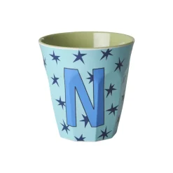 RICE Becher, Tassen & Cups|Geschirr & Tischdeko Skandinavisch-Melamin Buchstabenbecher Stars