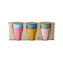RICE Becher, Tassen & Cups|Geschirr & Tischdeko Skandinavisch-Melamin Cups in Soft Pink Small 6er
