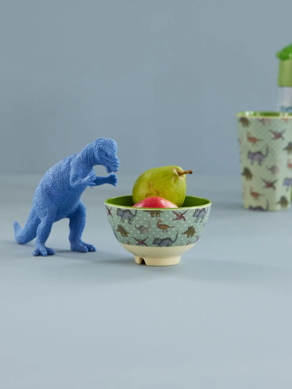 RICE Schüsseln & Schalen|Geschirr & Tischdeko Skandinavisch-Melamin Schüssel New Dino Print