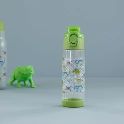 RICE Karaffen|Flaschen & Thermoskannen-Plastik Flasche New Dino Print
