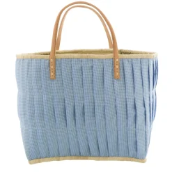 RICE Taschen-Tasche aus Bast mit Henkel